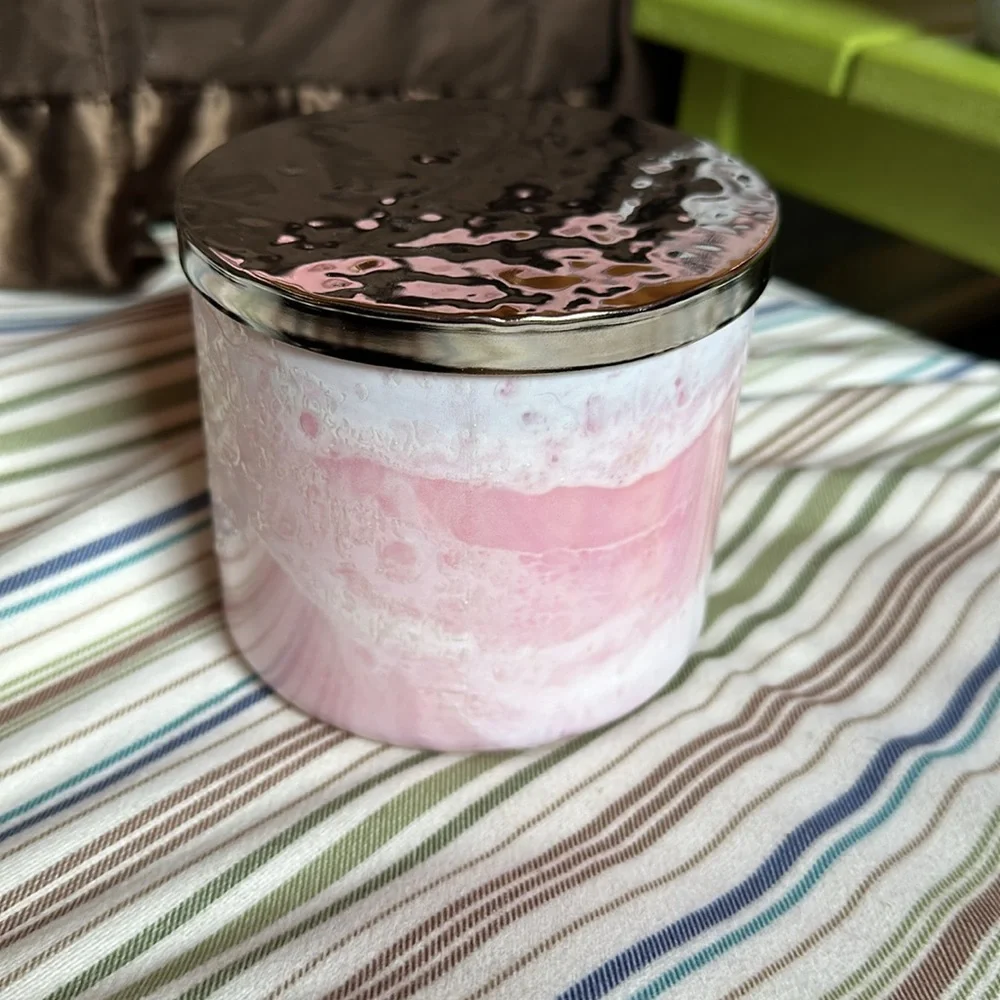 White Barn Pink Shores 3 Wick Candle